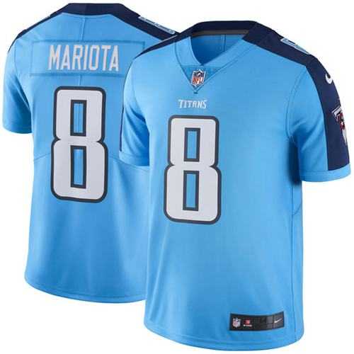 Nike Tennessee Titans #8 Marcus Mariota Light Blue Team Color NFL Vapor Untouchable Limited Jersey,We sell and wholesale Nike Tennessee Titans #8 Marcus Mariota Light Blue Team Color NFL Vapor Untouchable Limited Jersey on line form chian!